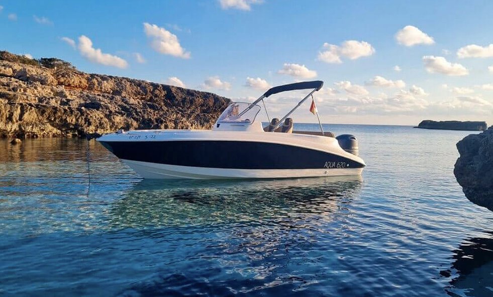 AQUA 629 of Lizard Boats in Ibiza